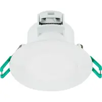 Sylvania Spot encastrable LED 6W START 2700-4000K 610lm Konv 1LED Kst IP65 ws àEB (Matières plastiques, Plastique opale)