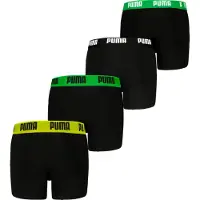 Puma Sous-vêtements jaune / vert / noir / blanc cassé