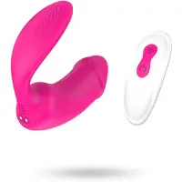 Vuxen Vibes of Love Duo - Vibromasseur 2en1 clitoridien (rose)