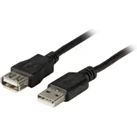 EFB NORDIC USB2.0 Verlängerungskabel A-A,St-Bu,3.0m,grau,Classic