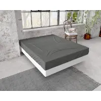 Webshop-outlet Drap-housse en flanelle Dreamhouse Premium - 180 x 200/210 - Anthracite