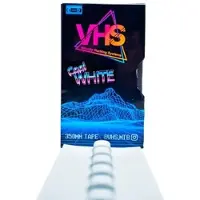 VHS 2.0 Slapper Chainstay Protector Blanc 350 x 70 x 10 mm