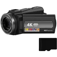 INF Caméra 4K / 48MP / zoom 16x / vision infrarouge / télécommande / carte 32 Go