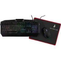 Surefire 48825 Clavier Qwertz Souris Tapis