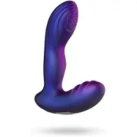Hueman Galaxy - vibromasseur anal pulsant (violet)