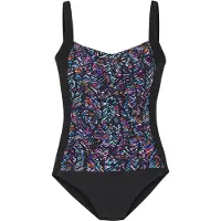 Vivance Maillot de bain bleu / rose / noir