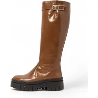 Art pour femme. 119591132003_023 Bottes en cuir marron 1959 (40), Plat, Fermeture éclair, Casuel