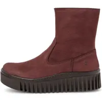 Art pour femme. 115311467003_008 Bottines en cuir 1531 Brighton Bordeaux (41), 3 à 5 cm, Fermeture éclair, Casuel