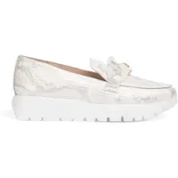 Wonders pour femme. A-2444_3839_6284 Mocassins en cuir rose blanc (39), 3 à 5 cm, Aucun, Casuel