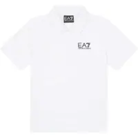 EA7 7b000022_af10378 Short Sleeve Polo Blanc 8 Years Garçon