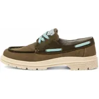 Art unisex. 119011122003_0G3 Chaussures en cuir 1901 Birmingham vert (39), 3 à 5 cm, Lacets, Casuel
