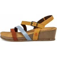 Art pour femme. 1193013B4003_0MU Sandales en cuir 1930 I Live yellow (40), 3 à 5 cm, Boucle, Casuel, Jaune