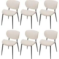 MCW Chaise de salle à manger -O45 (lot de 6)