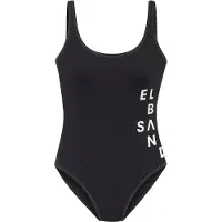 Elbsand Maillot de bain noir / blanc