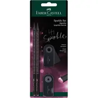 Faber-Castell Coffret de crayons - Sparkle - 4 Parties - Black É - - UneTaille - Crayons