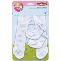 Heless Collants cristal t.28-35 cm cristal de glace, élastique, avec socquettes, dès 3 ans