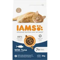 IAMS Advanced Nutrition Senior 7+ thon pour chat - 2 x 3 kg