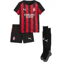 Puma Ensemble Junior à Manches Courtes Domicile Ac Milan Mini 25/26