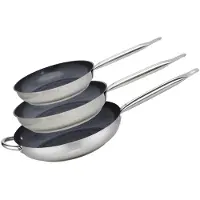 Elo Set de 3 Poêles 24, 28 et 32 cm céramique sans Profi Therm Platinum