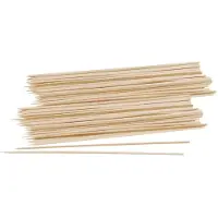 Fackelmann 9902650 Lot De 60 Pics À Brochette En Bois, Pic À Brochette, Ustensile De Barbecue, Pic En Bois, Bois, 30 Cm