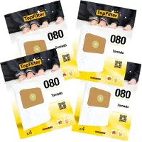 Top Filter Lot de 4 packs de 4 sacs aspirateur 64080 Tornado TopFilter Premium