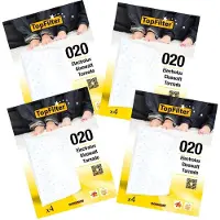 Top Filter Lot de 4 packs de 4 filtres aspirateur seau 64020 Electrolux et Tornado TopFilter Premium