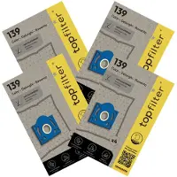Top Filter Lot de 4 packs de 4 sacs aspirateur 64139 pour Rowenta TopFilter Premium