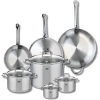 Elo Ensemble de 3 Poêles de cuisson 24, 28 et 32 cm et 4 faitouts 12, 14, 20 et 26 cm Profi Citrin
