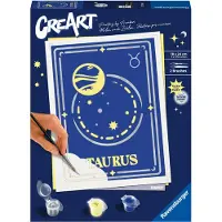 Ravensburger Jeu De Peinture Creart Serie Trend D Zodiac Taureau
