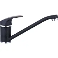 Eisl Mitigeur de cuisine GRANIT noir et chrome