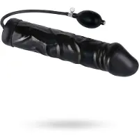 You2Toys - Dilatateur anal en latex gonflable - grand (noir)