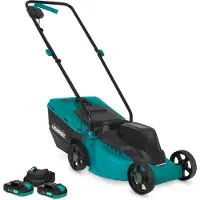 Vonroc Cordless Lawn Mower 20V - Brushless - 32 cm | Incl. 2x 2.0Ah Battery and charger