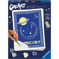 Ravensburger Jeu De Peinture Creart Serie Trend D Zodiac Capricornio