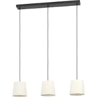 Eglo Lampe suspendue Febres 3x E27 - sable