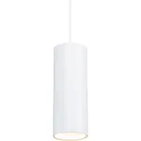 QAZQA Suspension design blanche ronde GU10 50mm - Tubo