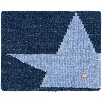 Imperial Riding Big Star Loop Scarf Bleu Femme