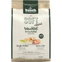 Bosch Tiernahrung Bosch 2,5kg SOFT Mini Caille & Pomme de terre