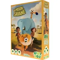 Blackrock Games MISSION SAVANE, Jeu de cartes, 5 ans, 15 min, 15 min