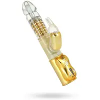 Dorcel Orgasmic Rabbit - vibromasseur à oreillettes (or)