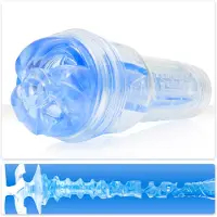 Fleshlight Turbo Thrust - masturbateur effet succion - bleu