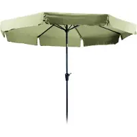 Madison Parasol Syros 350 cm Rond Vert sauge