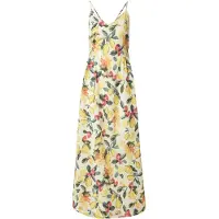 Vero Moda Robe d’été 'VMLemony' bleu / jaune / vert / blanc