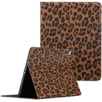 Selencia Coque tablette Sabi avec imprimé léopard Apple iPad Air 11 pouces (2026) M4 / (2025) M3 / (2024) M2 / Air 5 (2022) / Air 4 (2020) - Mocha Brown