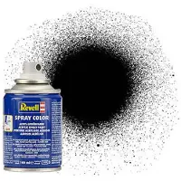 Wittmax Accessoires Maquettes Spray Color Noir Satine-