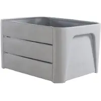 Mirage Kiste Click 'n Crate gris 24l