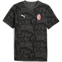 Puma T-shirt à Manches Courtes Ac Milan Football Culture Aop