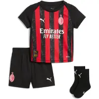 Puma Ensemble Junior à Manches Courtes Domicile Ac Milan 25/26
