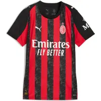 Puma Ac Milan Replica 25/26 Home Woman Short Sleeve T-shirt Rouge M Femme