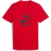 Puma T-Shirt fonctionnel 'AC Milan King' rouge / noir