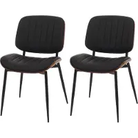 Mendler Chaise de salle à manger -O44 (lot de 2)